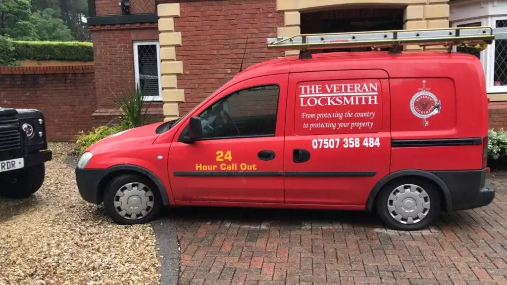 Emergency locksmith van in Manchester – The Veteran Locksmith